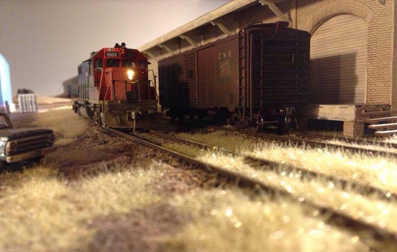 Sowing some grass seed Model Railroad Hobbyist magazine